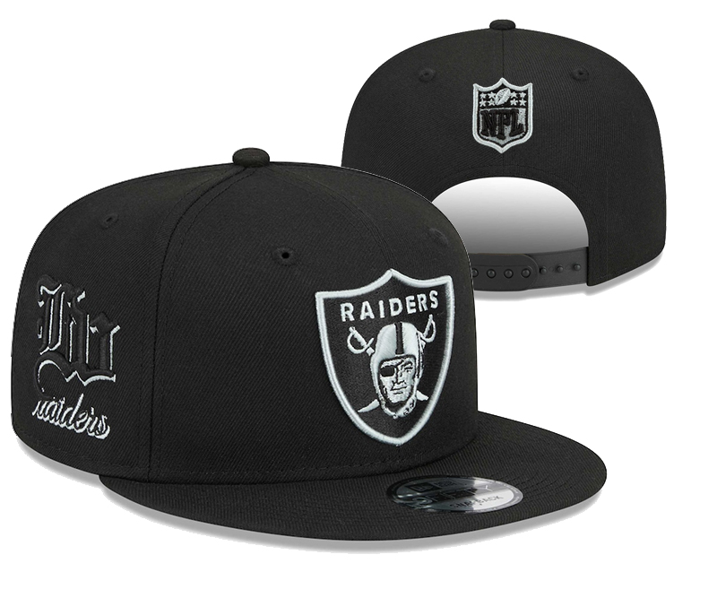 Las Vegas Raiders 2025 Stitched Snapback Hats 002 Las Vegas Raiders 2025 Stitched Snapback Hats 002